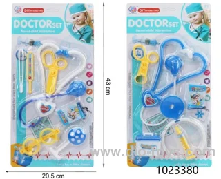 doctor set in blister card
