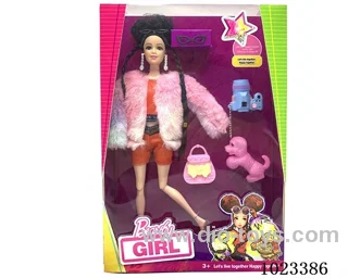 11.5inch 12-joint doll with Big feet and big hands  in window box