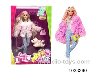 11.5inch 12-joint doll with Big feet and big hands  in window box