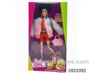11.5inch 12-joint doll with Big feet and big hands  in window box