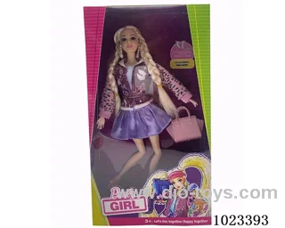 11.5inch 12-joint doll with Big feet and big hands  in window box