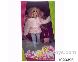 11.5inch 12-joint doll with Big feet and big hands  in window box
