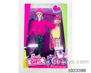 11.5inch 12-joint doll with Big feet and big hands  in window box