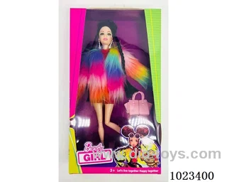 11.5inch 12-joint doll with Big feet and big hands  in window box