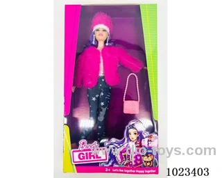 11.5inch 12-joint doll with Big feet and big hands  in window box