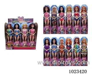 12pcs 11.5inch 9-joint doll 12 sets mixed loading in display box