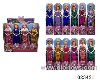 12pcs 11.5inch 9-joint doll 12 sets mixed loading in display box