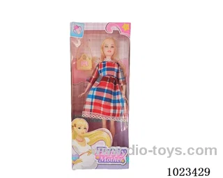 11.5inch Pregnant woman doll with bag in window box