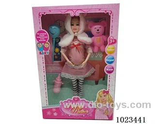 11.5inch 9-joint doll  in window box
