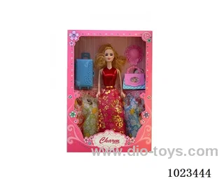 11.5inch  doll with  A movable hand in window box