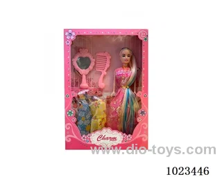 11.5inch  doll with  A movable hand in window box