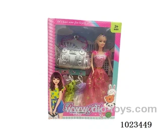 11.5inch  doll with  A movable hand in window box