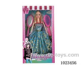11.5inch 9-joint doll with  A movable hand in window box