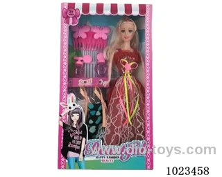 11.5inch 9-joint doll with  A movable hand in window box