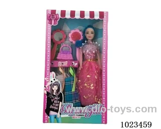 11.5inch 9-joint doll with  A movable hand in window box