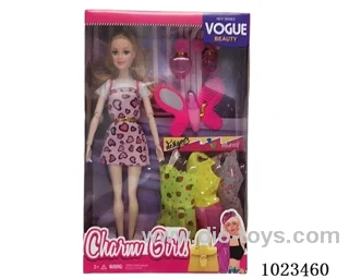 11.5inch 9-joint doll with  A movable hand in window box