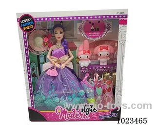 11.5inch 9-joint doll with  A movable hand in window box