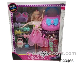 11.5inch 9-joint doll with  A movable hand in window box