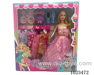 11.5inch  doll with  A movable hand in window box