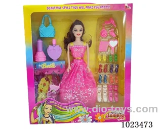 11.5inch  doll with  A movable hand in window box