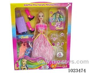 11.5inch  doll with  A movable hand in window box
