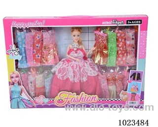 11.5inch 9-joint doll with  A movable hand in window box