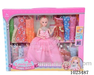 11.5inch 9-joint doll with  A movable hand in window box