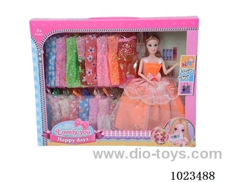 11.5inch 9-joint doll with  A movable hand in window box