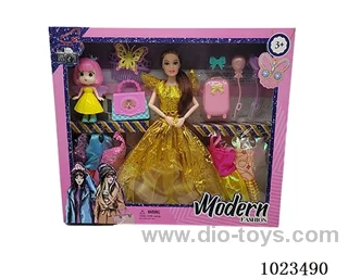 11.5inch 9-joint doll  in window box