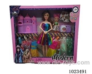 11.5inch 9-joint doll  in window box