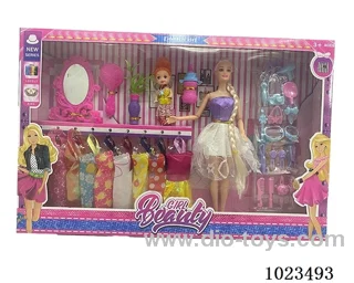 11.5inch 9-joint doll  in window box