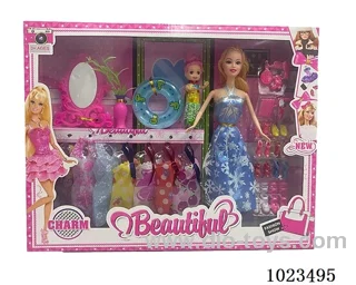 11.5inch  doll with  A movable hand in window box