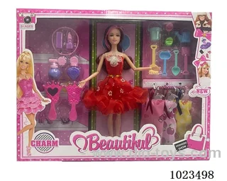 11.5inch  doll with  A movable hand in window box