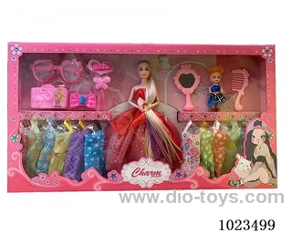 11.5inch 9-joint doll  in window box