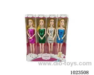 12pcs 11.5inch 9-joint doll with  A movable hand  4sets mixed loaidng in window box