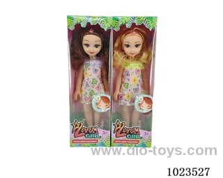 16inch doll with music 2sets mixed loading in window box