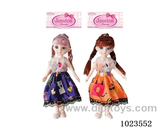14inch 12-joint doll 2sets mixed loading in PP bag with header