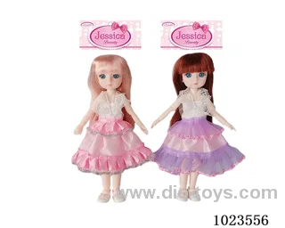 14inch 12-joint doll 2sets mixed loading in PP bag with header