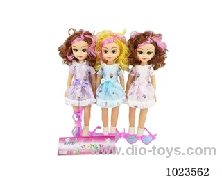 20inch doll with music &a movable hand 3sets mixed loading in PP bag with header