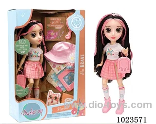 10inch 12-joint doll with 4D True eye in window box