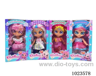 16inch doll withShaking head function 4sets mixed loading in window box