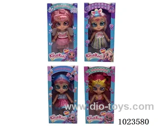 16inch doll withShaking head function 4sets mixed loading in window box