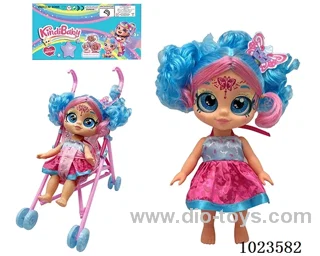 16inch doll withShaking head function 4sets mixed loading in PP bag with header