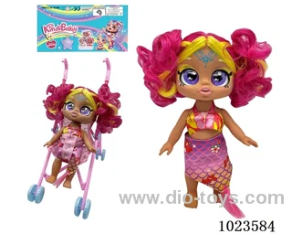 16inch doll withShaking head function 4sets mixed loading in PP bag with header