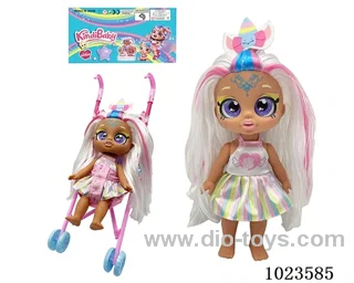 16inch doll withShaking head function 4sets mixed loading in PP bag with header