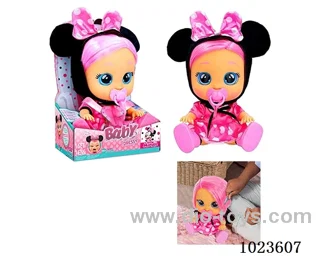 14inch doll with 4-sound music &Tearshedding function in display box