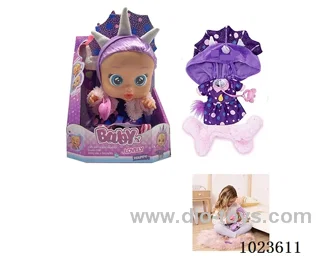 14inch doll with 4-sound music &Tearshedding function in display box