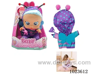 14inch doll with 4-sound music &Tearshedding function in display box