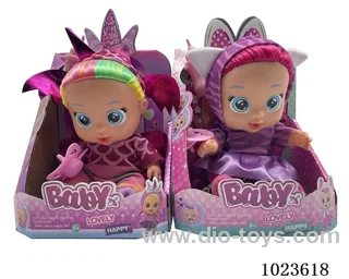10inch doll with 4-sound music &Tearshedding function in display box