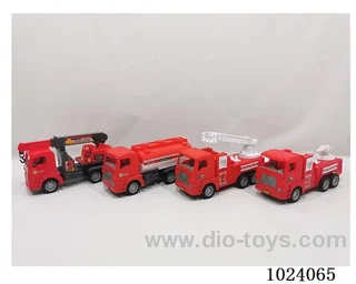 Inertia car 4sets mixed loading in opp bag